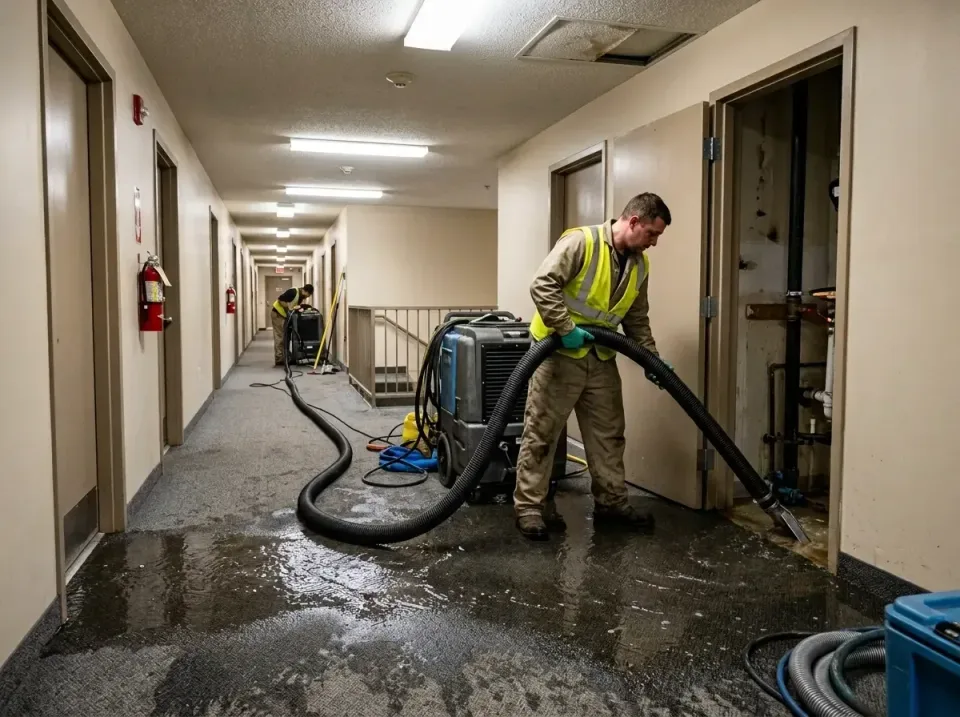 multi-unit-apartment-hallway-f-005 — frequently asked questions, Emergency Burst Pipe Water Extraction & Removal in Baltimor…